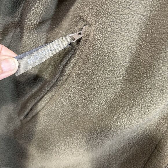 Australia Fleece Full Zip Jacket Mens Large Sydney Kangaroo UK Logo Green Hippie - Picture 4 of 6